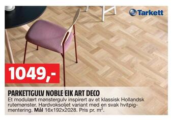 Bauhaus Parkettgulv noble eik art deco tilbud