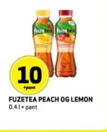 Bunnpris Fuze tea iste tilbud