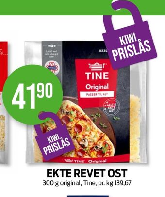 Kiwi Tine revet ost tilbud