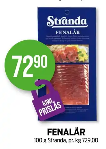 Kiwi Stranda fenalår tilbud