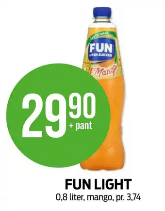 Kiwi Fun light saft tilbud