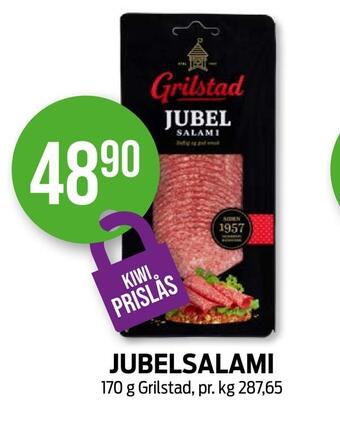 Kiwi Jubelsalami tilbud