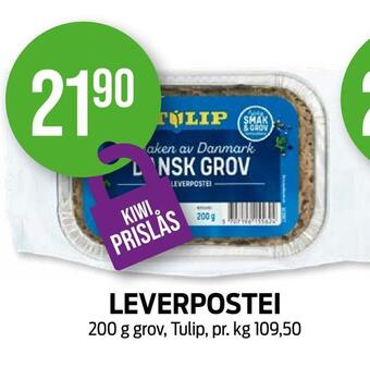 Kiwi Leverpostei tilbud