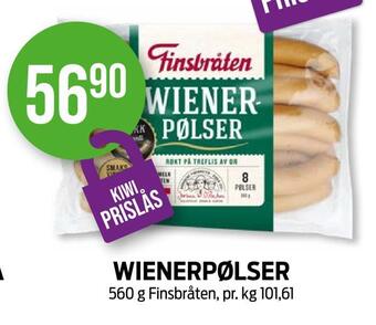 Kiwi Wienerpølser tilbud