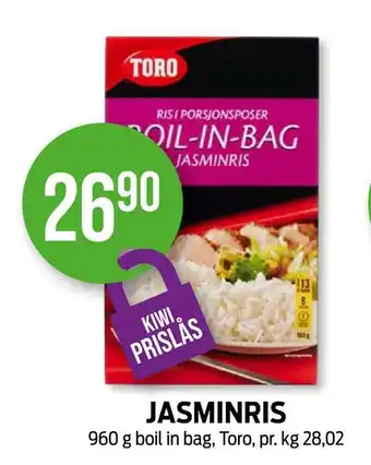 Kiwi Jasminris tilbud