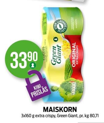 Kiwi Maiskorn tilbud