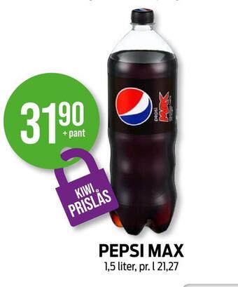 Kiwi Pepsi max tilbud