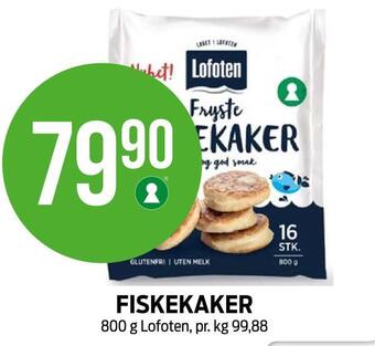 Kiwi Fiskekaker tilbud
