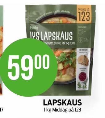 Kiwi Lapskaus tilbud