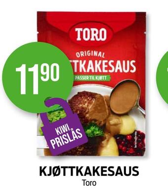 Kiwi Kjøttkakesaus tilbud