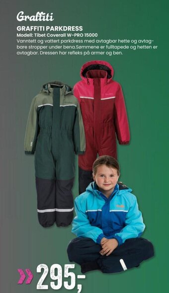 Sport Outlet Graffiti Parkdress tilbud