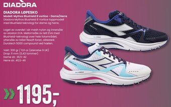 Sport Outlet Diadora Løpesko tilbud