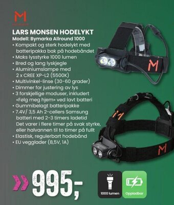 Sport Outlet Lars Monsen Hodelykt tilbud