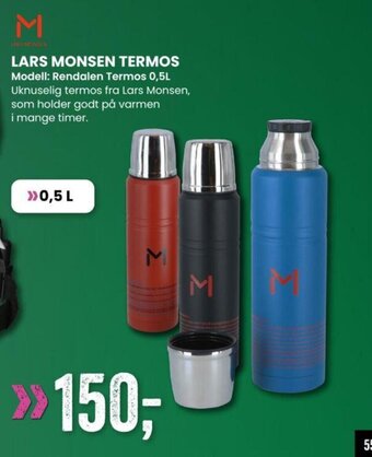 Sport Outlet Lars Monsen Termos tilbud