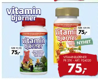 Sparkjøp Vitamin bjørner vitamin tilbud