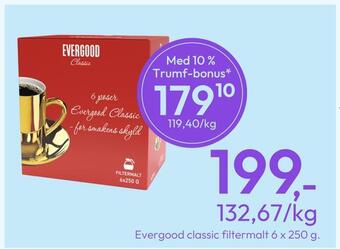 Gigaboks Evergood classic filtermalt tilbud