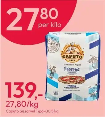 Gigaboks Caputo pizzamel tipo-005 kg tilbud