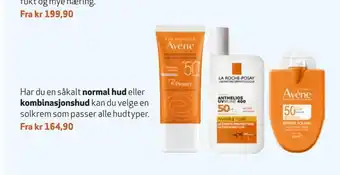 Apotek 1 Solpleie til ansiktet tilbud