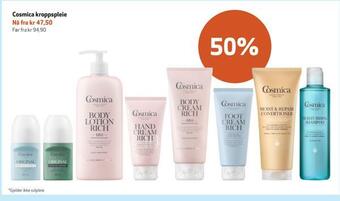 Apotek 1 Cosmica kroppspleie tilbud