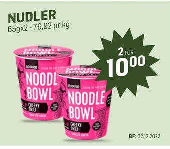 Holdbart Nudler tilbud