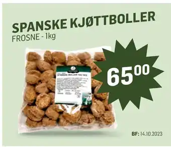 Holdbart Spanske kjøttboller tilbud
