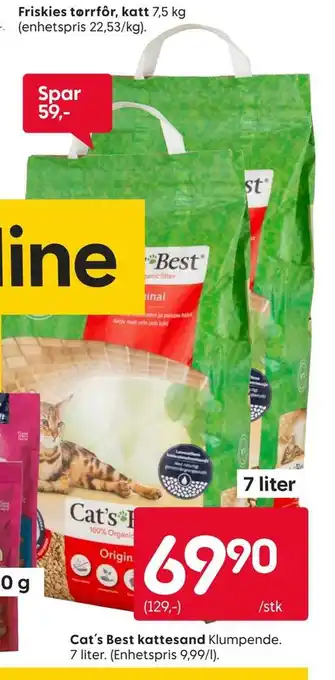 Rusta Cat's best kattesand tilbud
