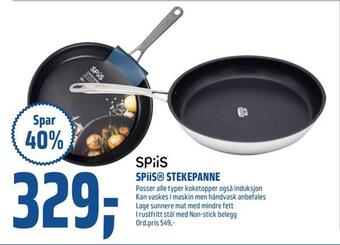 Coop Obs Spiis® stekepanne tilbud