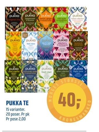 Coop Obs Pukka te tilbud
