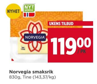 Meny Norvegia smaksrik tilbud