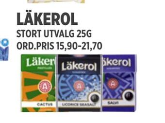 Jacobs Läkerol tilbud