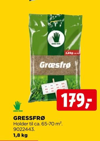 jem & fix Gressfrø tilbud