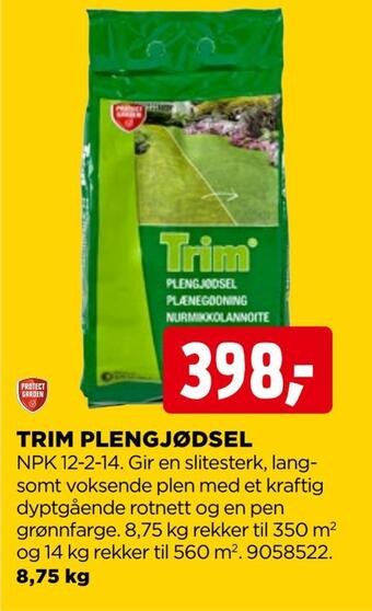 jem & fix Trim plengjødsel tilbud
