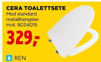 jem & fix Cera toalettsete tilbud
