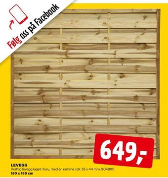 jem & fix Levegg tilbud