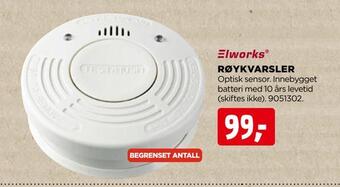 jem & fix Røykvarsler tilbud