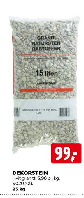 jem & fix Dekorstein tilbud