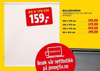 jem & fix Rullegardin tilbud