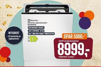Skousen Electrolux oppvaskmaskin eez69410l tilbud