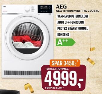 Skousen Aeg tørketrommel tr722o84d tilbud