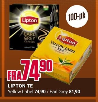 Europris Lipton Te tilbud