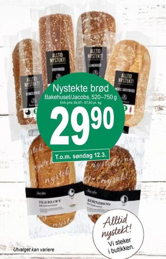 Joker Nystekte brød tilbud