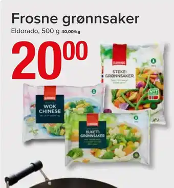 Spar Frosne grønnsaker tilbud