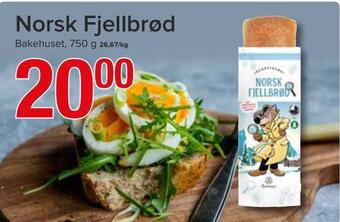 Spar Norsk fjellbrød tilbud