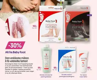 VITA -30% alt fra baby foot tilbud