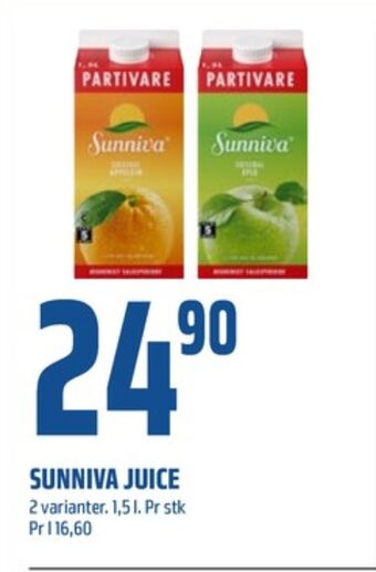 Coop Obs Sunniva juice tilbud