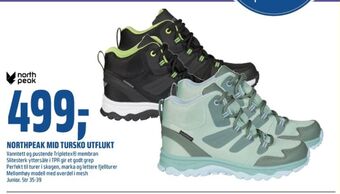 Coop Obs Northpeak sko tilbud