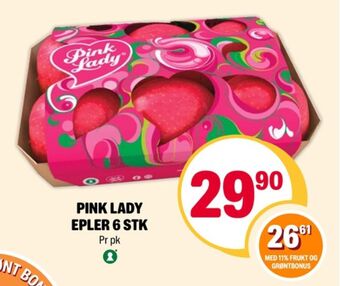 Coop Extra Pink lady epler tilbud