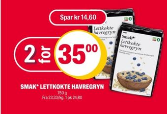 Coop Extra Smak havregryn tilbud