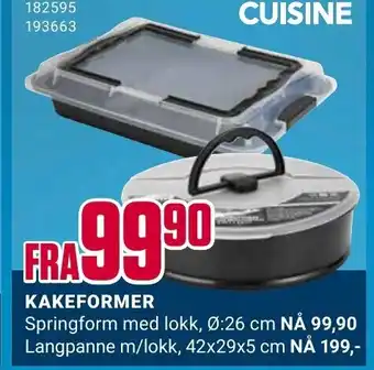 Europris Kakeformer tilbud