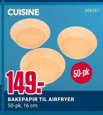 Europris Bakepapir Til Airfryer tilbud